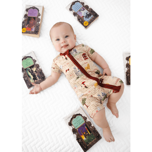 The Chronicles of Narnia® Bamboo Shortie Romper – Little Crowns & Capes