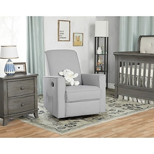 evolur Raleigh Basic Glider Recliner Rocker in