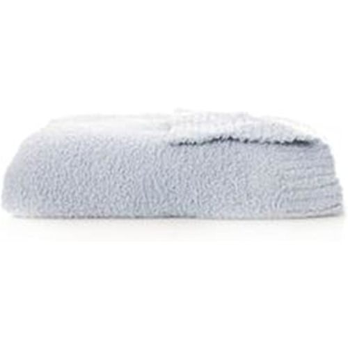 SARANONI Bamboni Luxury Baby Blanket | Plush and Soft for Infant Boys & Girls | Receiving 30” x 40" | Light Blue