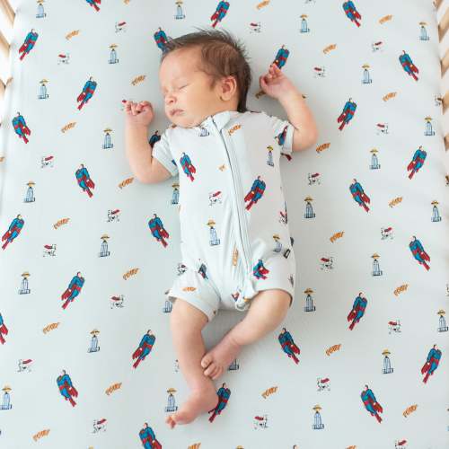 Zipper Shortall Romper in Superman™