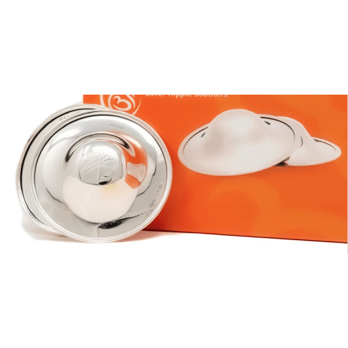 Silver Nipple Soothers for Breastfeeding Mothers