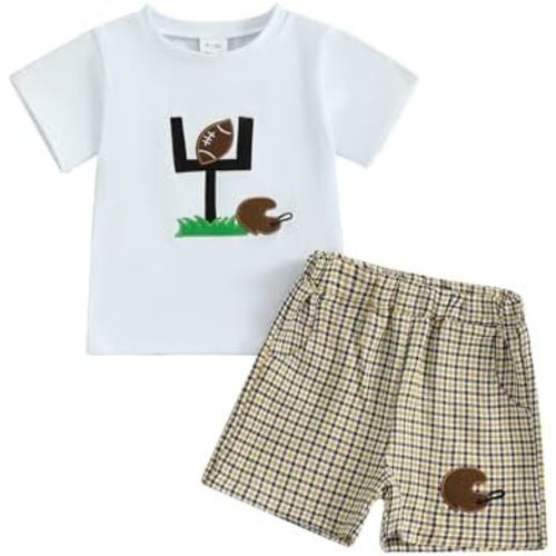 BemeyourBBs Toddler Baby Boy Summer Clothes Funny Letter T Shirt Elastic Waist Pockets Shorts Set 2 Piece Outfit