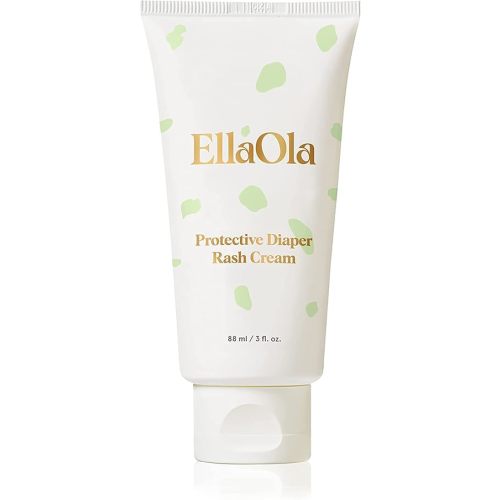 Organic Protective Baby Diaper Rash Cream for Sensitive Skin - 14% Zinc Oxide Rash Ointment Cream Soothes Irritation, Protects from Chafing and Inflammation, Fragrance Free | 3 fl. oz.