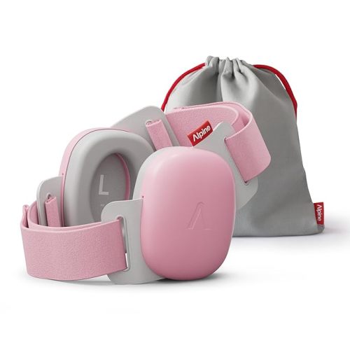 Alpine Muffy Baby - New & Improved Baby Ear Muffs Noise Protection for Babies and Toddlers - CE & ANSI Certified - Safe and Soothing Hearing Protection - Age 3-48 months - Approved by Babies - Pink - Rose Pink