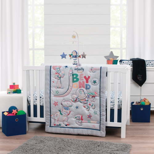 Disney Toy Story Color Crazy 3 Piece Crib Bedding Set