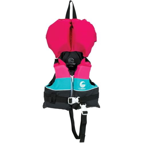 Connelly Infant Retro Nylon Life Vest - Black/Pink