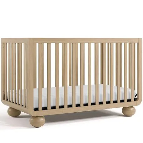 Storkcraft Amalfi 5-in-1 Convertible Crib with Toddler Guardrail - Driftwood