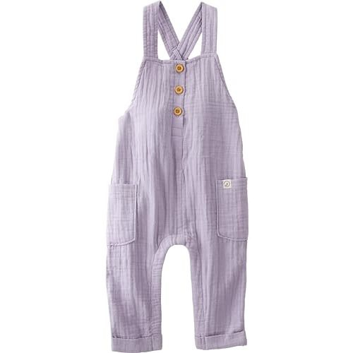 little planet by carter's unisex-baby Baby Organic Cotton Gauze Overall Jumpsuit