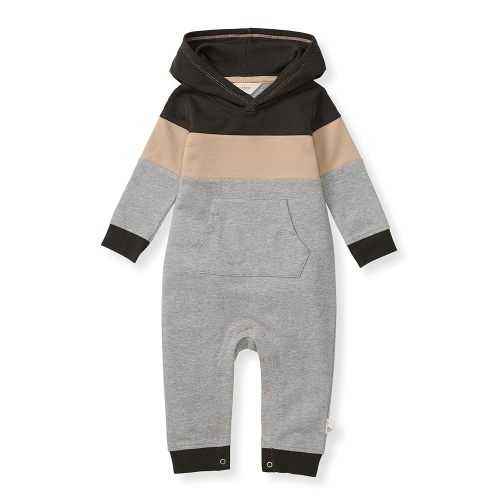 Burt's Bees Baby Boys' 100% Organic One-Piece Long Sleeve Coverall