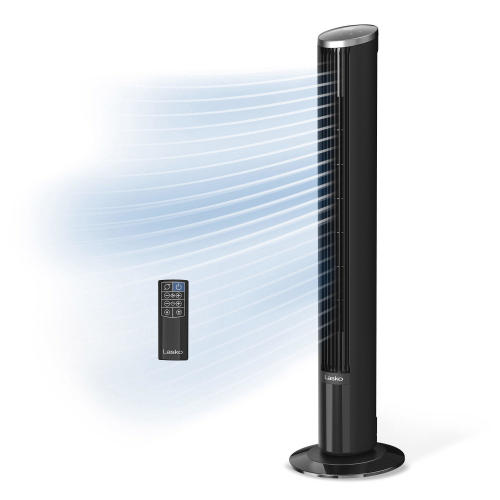 Lasko 42” Oscillating 12-Speed DC Tower Fan with Remote - Sam's Club