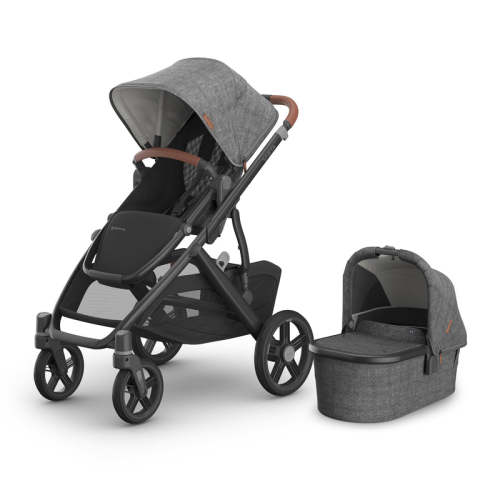 UPPAbaby Vista V3 From Birth Single Bundle (Stroller + Bassinet)  - Greyson / Greyson