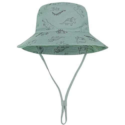 Baby Sun Hat UPF 50+ Sun Protective Toddler Bucket Hat Summer Kids Beach Hats Wide Brim Outdoor Play Hat for Boys Girls