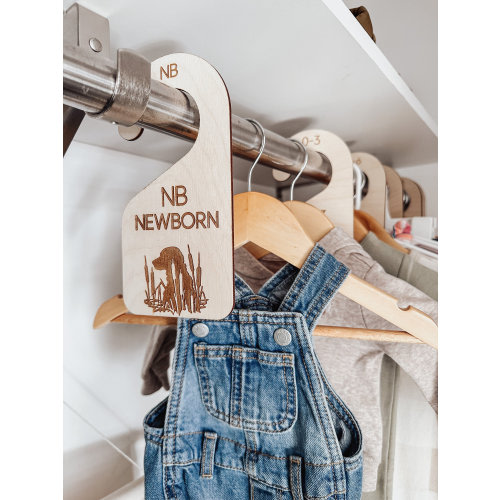 Nursery Closet Dividers - Duck Hunting Nursery - Hunting Nursery - Hunting Nursery Theme - Nursery Closet Organizer- Baby Shower Gift