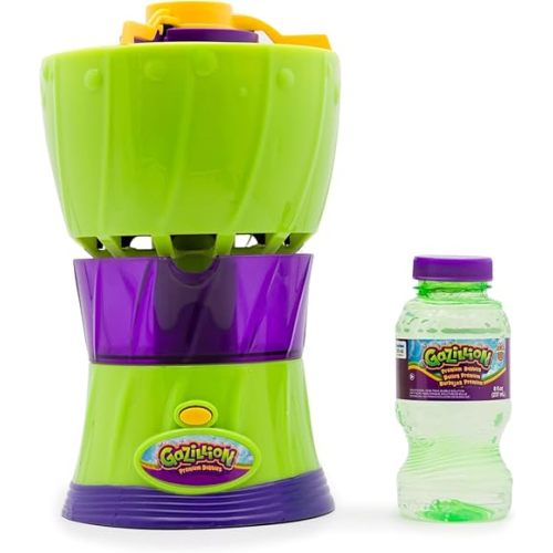 Gazillion Bubbles, Bubble Rush Portable Bubble Maker - Instant Bubble Creation - Outdoor Toy for Kids - 8 oz. Bubble Solution Included - Ages 3+