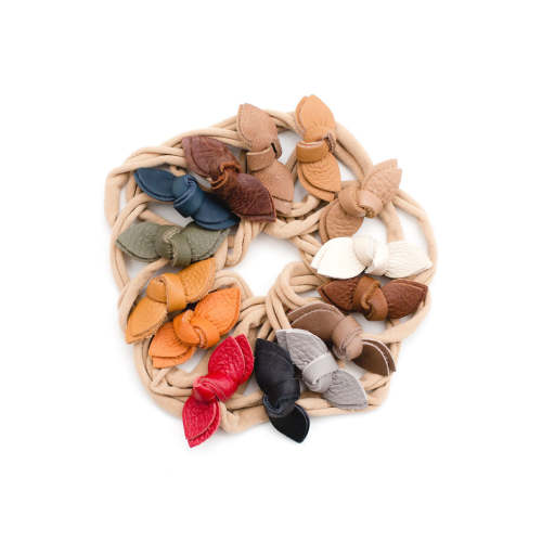 Classic Colors Knotted Bow Headbands// Pick Your Color