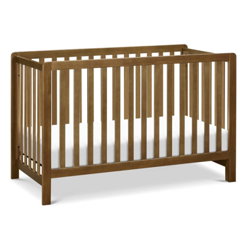 Carter's by DaVinci Colby 4-in-1 Baby Crib Convertible to Toddler Bed, Daybed, Full-Size Bed - Easy Assembly - GREENGUARD Gold Certified, 4 Adjustable Heights, Conversion Kit Sold Separately, Walnut
