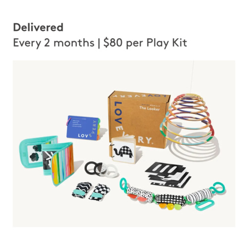 The Play Kits by Lovevery | Montessori Toy Subscription Ages 0-5 | Lovevery