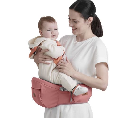 Ergonomic Baby Hip Seat-Pink