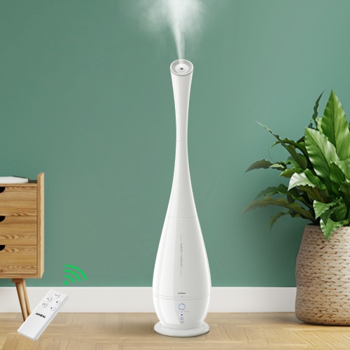Cool Mist Humidifiers Large Room, 5L Floor Humidifier for Bedroom with Remote Control, Last up to 50 Hours, Smart Humidity Essential Tray