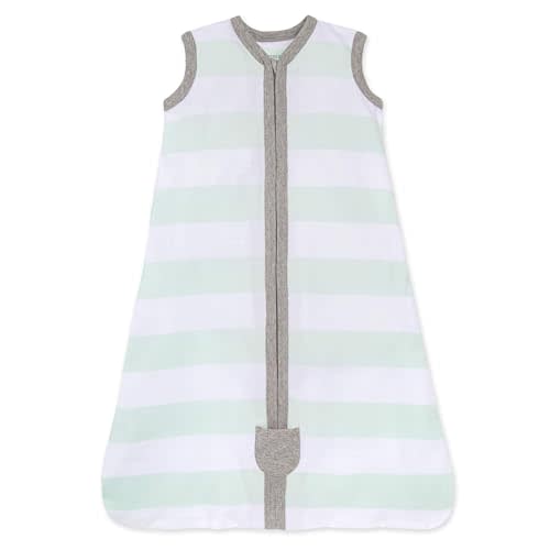 Burt's Bees Baby Beekeeper Infant Wearable Blanket, 100% Organic Cotton Unisex, Girl, Boy Swaddle Transition Sack - Light Weight 0.5 TOG or Medium Weight 1.5 TOG - Newborn Essentials Sleep Clothes