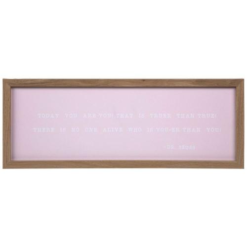 Today You Are You Wood Wall Decor
