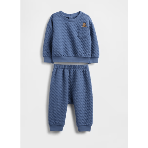 Baby Quilted Brannan Bear Pocket Outfit Set | Gap