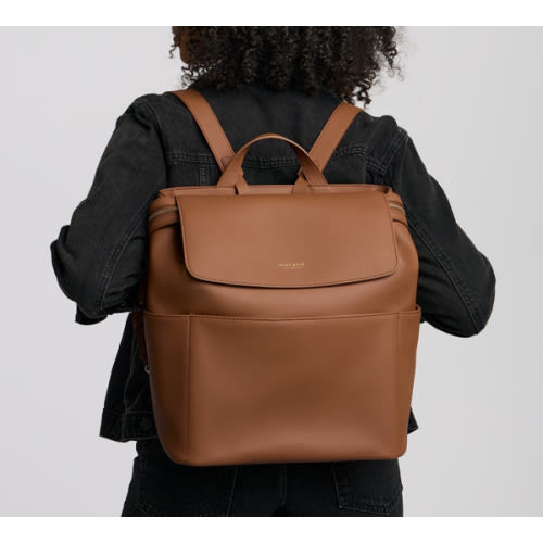 Mina Bae Kinney Full Backpack (Vegan) in Terra or Sand