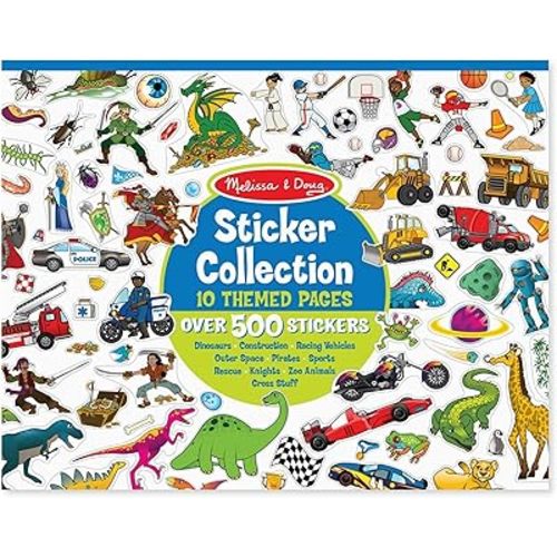 Sticker Collection Blue,Melissa & Doug,Llc,4246