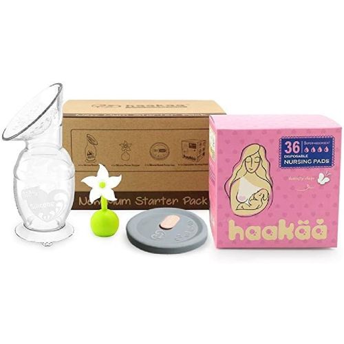 Haakaa New Mum Starter Pack White
