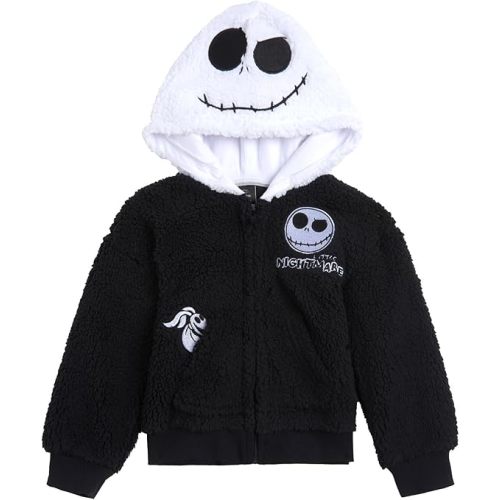 Disney Winnie the Pooh Mickey Mouse Nightmare Before Christmas Lilo & Stitch Monsters Inc. Zip Up Hoodie Newborn to Big Kid
