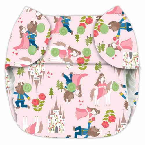 Blueberry Organic One-Size Simplex All-in-One Diaper - Jillian's Drawers