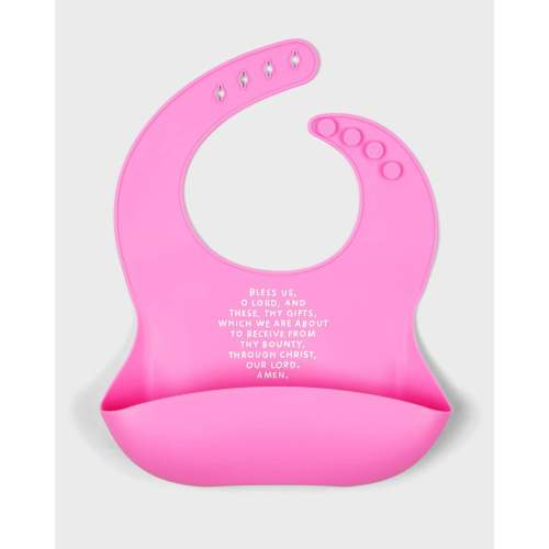 Meal Blessing Silicone Bib