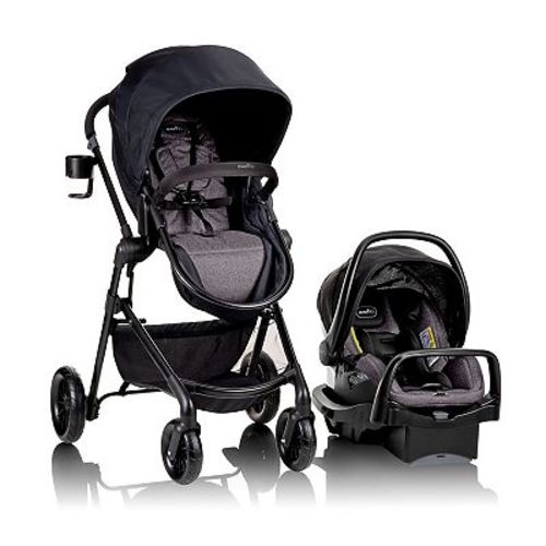 Evenflo Pivot 6-Modes Travel System with LiteMax Infant Car Seat