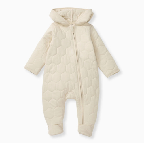 Organic Cotton Honeycomb Quilted Bunting – Burt's Bees Baby