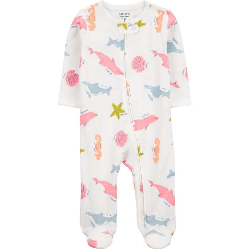 Carter's Child of Mine Baby Girl Sleep 'n Play, One-Piece, Sizes Preemie-6/9 Months