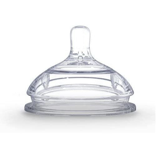 Comotomo Silicone Replacement Nipple, Slow Flow, 0-3 Months, 2 Count