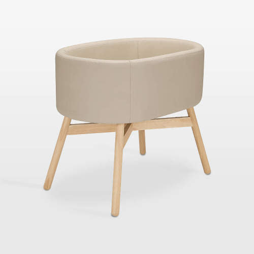Babyletto X Gathre Capsule Millet Tan Baby Bassinet