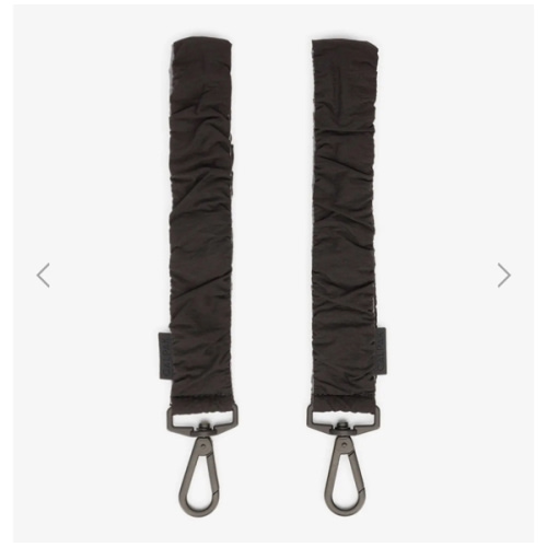 Stroller Straps for Diaper Bag (Set of 2) - BLACK
