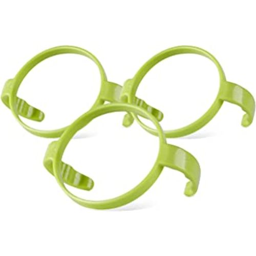 Compatible Bottle Handle for Comotomo, (Pack of 3, Green)