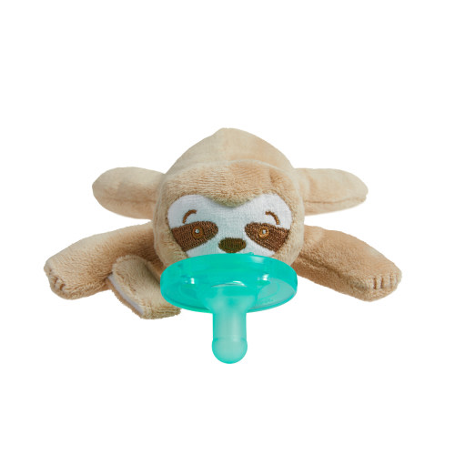 Philips Avent Soothie Snuggle Pacifier, 0m+, Sloth, Grey, 1 pack, SCF347/07