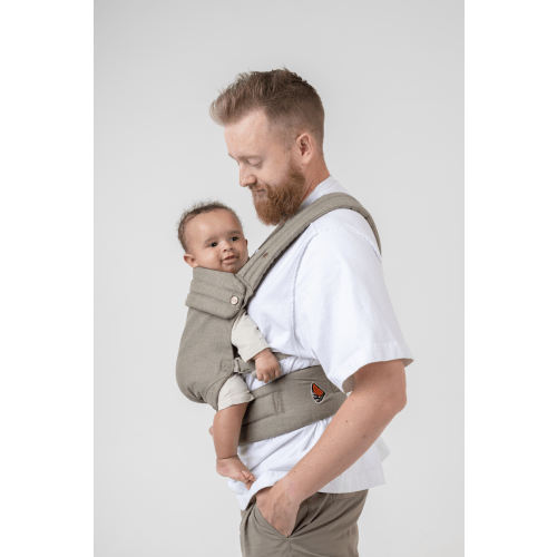 The Monarch Baby Carrier - Charles Herringbone – Mabē