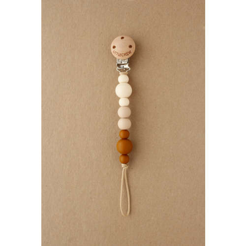 Pacifier Clip - Kira | Clay
– littleCHEW