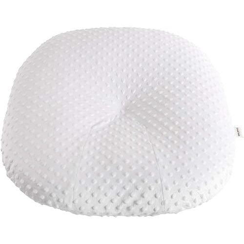 OWLOWLA Newborn Lounger Cover,Minky Removable Slipcover Fits Newborn Lounger for Baby Boy Girl(White)