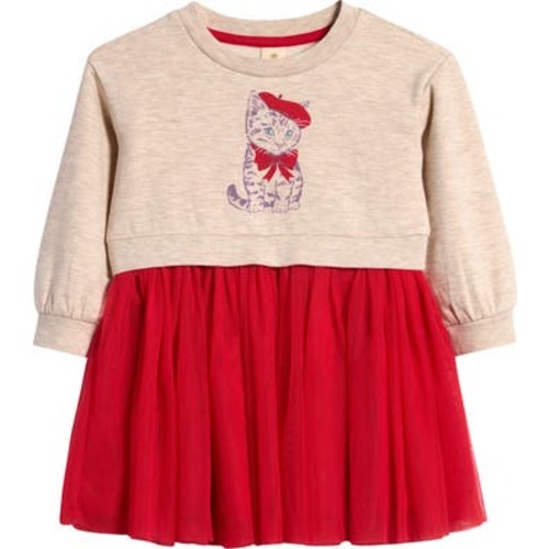 Tucker + Tate Long Sleeve Cat Tutu Dress | Nordstromrack