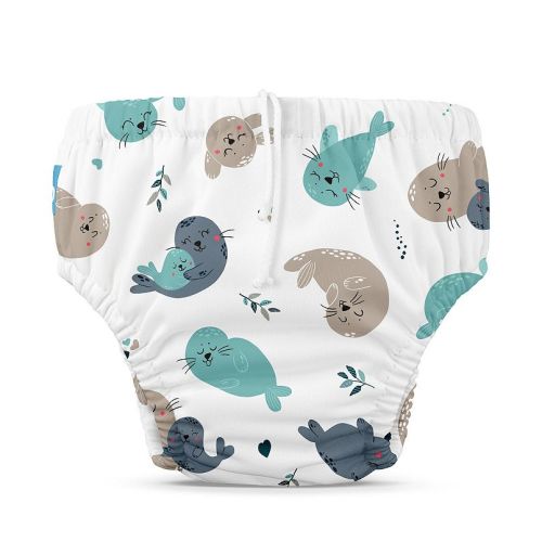 Charlie Banana Drawstring Reusable Swim Diaper Size Small