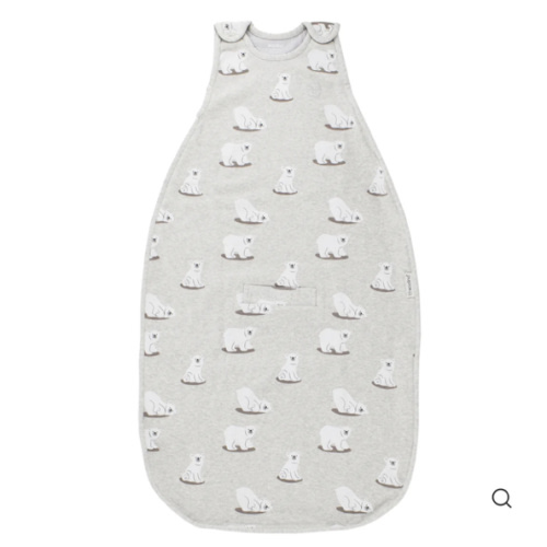 4 Season® Ultimate Baby Sleep Bag, Merino Wool & Organic Cotton, Polar Bear