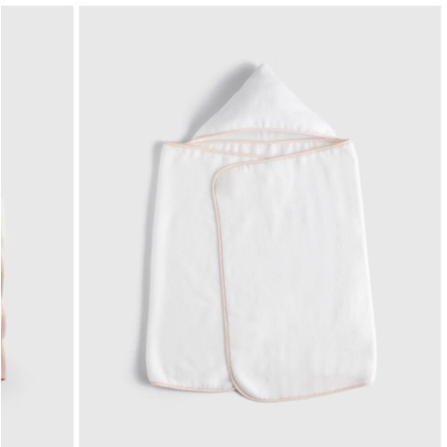 Organic Turkish Cotton Kids Hooded Towel Set 4-Pack