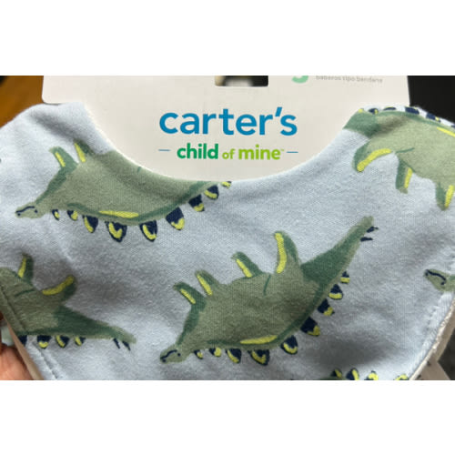 Carter's Child of Mine Baby Bibs, 3-Pack, One Size