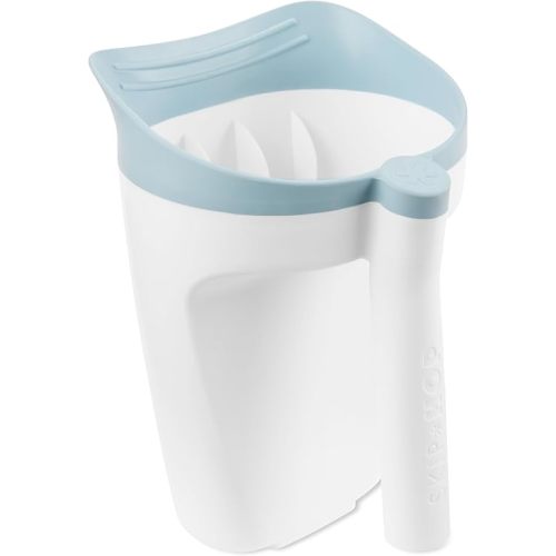Skip Hop Baby Bath Rinse Cup Wave Tear Free Waterfall Rinser White