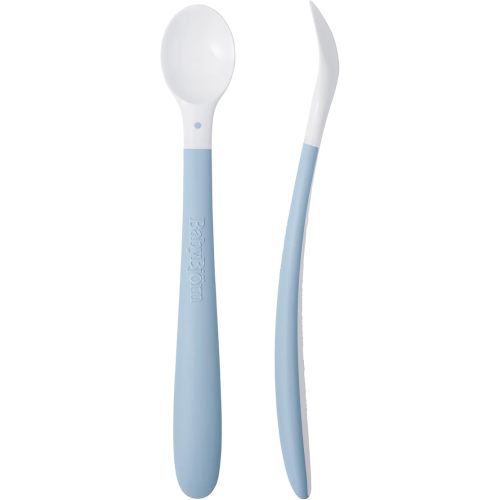 BabyBjörn Feeding Spoon, 2-Pack, Powder Blue